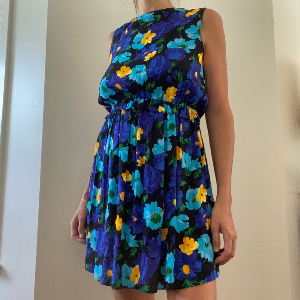 ZARA Basic - Floral Dress - size S